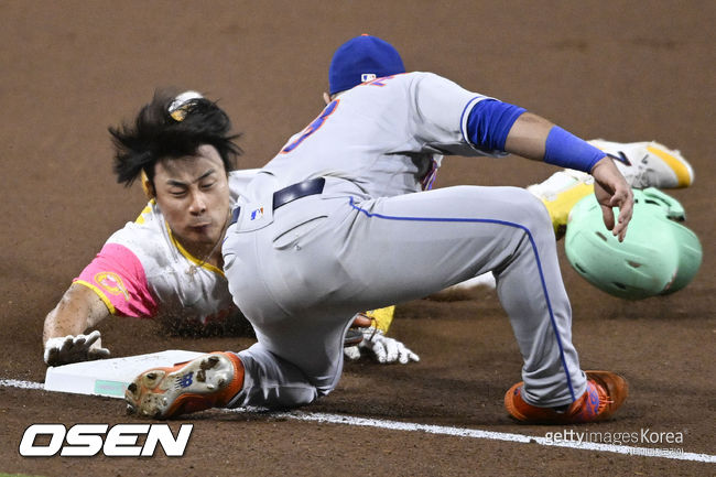 [사진] 샌디에이고 파드리스 김하성. ⓒGettyimages(무단전재 및 재배포 금지)