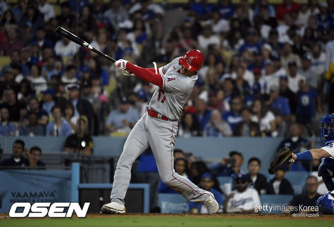 [사진] LA 에인절스 오타니 쇼헤이. ⓒGettyimages(무단전재 및 재배포 금지)