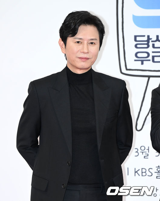 3일 오후 서울 영등포구 KBS홀에서 공영방송 50주년 특집 '당신의 KBS, 우리의 50년' 레드카펫 행사가 열렸다.더블루 김민종이 포즈를 취하고 있다. 2023.03.03 /cej@osen.co.kr