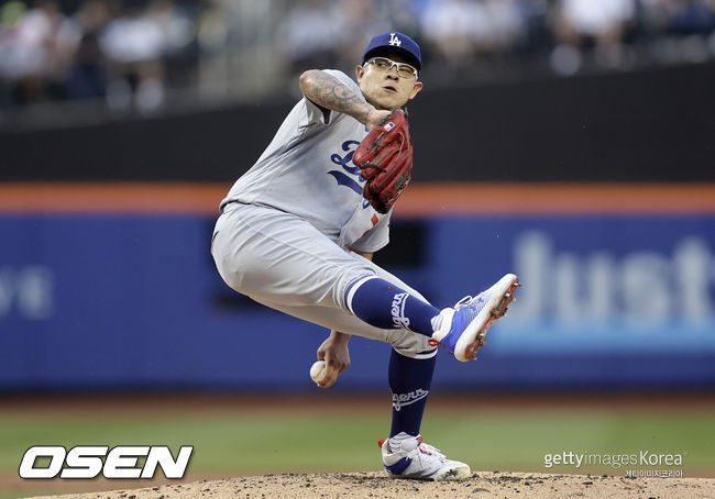 [사진] LA 다저스 훌리오 유리아스. ⓒGettyimages(무단전재 및 재배포 금지)