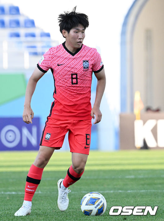 U23 대표팀 홍현석. 2022.06.02 /cej@osen.co.kr