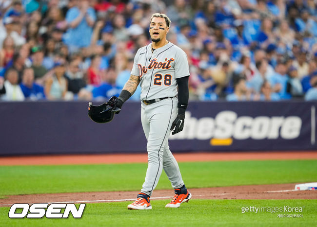 [사진] 디트로이트 타이거스 하비에르 바에즈. ⓒGettyimages(무단전재 및 재배포 금지)