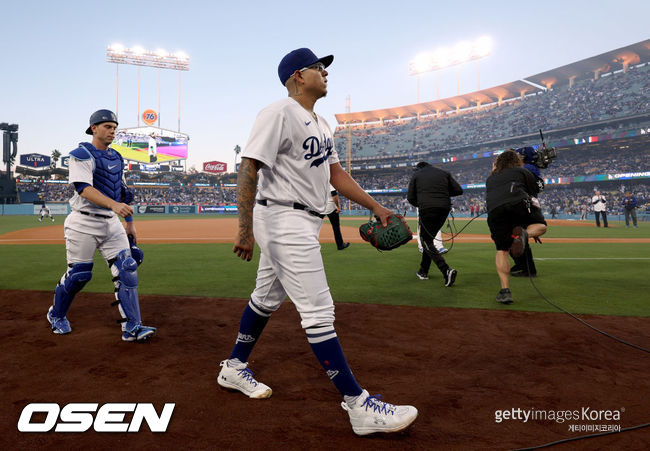 [사진] LA 다저스 훌리오 유리아스. ⓒGettyimages(무단전재 및 재배포 금지)