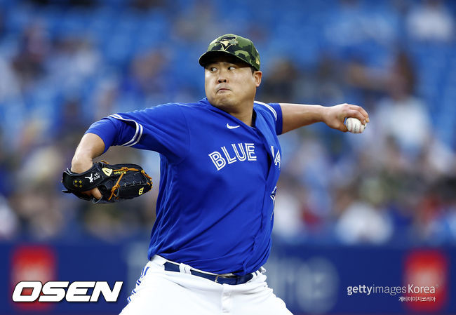 [사진] 토론토 블루제이스 류현진. ⓒGettyimages(무단전재 및 재배포 금지)