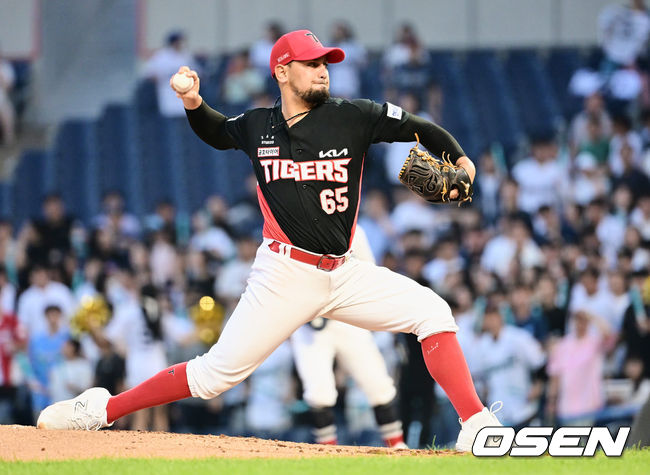 KIA 타이거즈 선발투수 산체스가 역투하고 있다. 2023.07.26 / foto0307@osen.co.kr