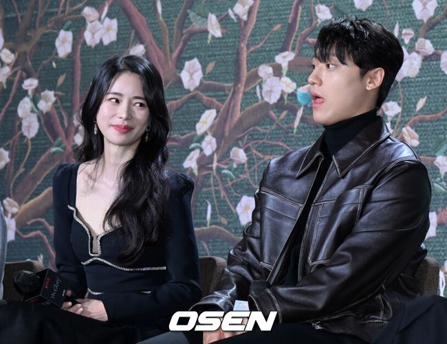 배우 임지연, 이도현, 송혜교가 간담회를 하고 있다. 2022.12.20 /jpnews@osen.co.kr