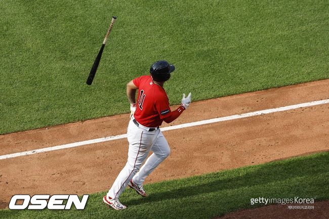 [사진] 보스턴 레드삭스 라파엘 데버스. ⓒGettyimages(무단전재 및 재배포 금지)