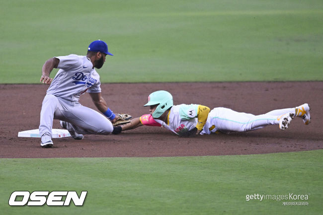 [사진] 샌디에이고 파드리스 김하성. ⓒGettyimages(무단전재 및 재배포 금지)