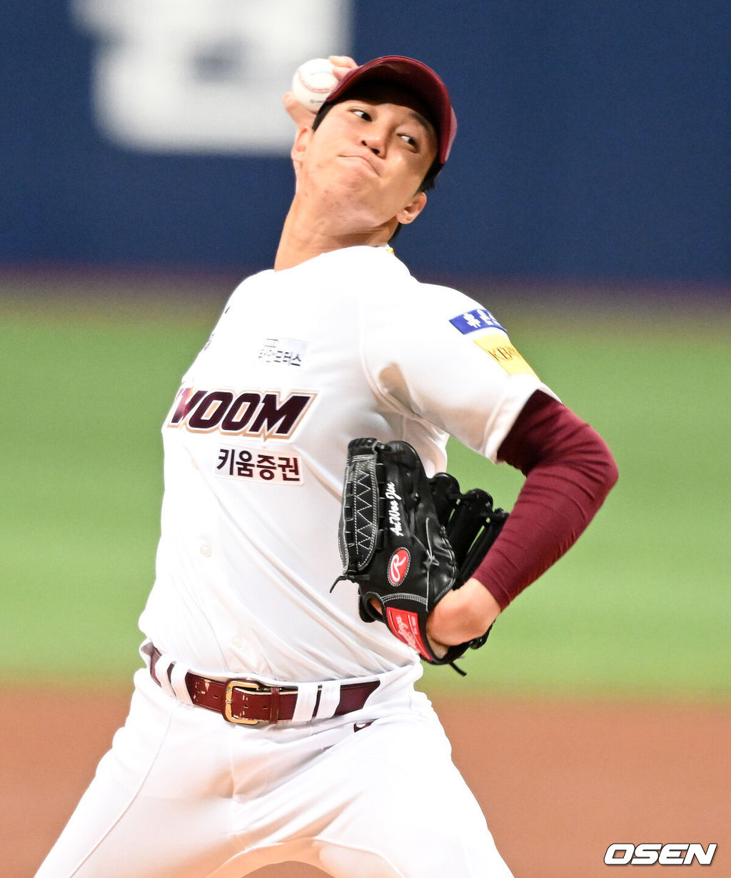 키움 히어로즈 안우진. /OSEN DB