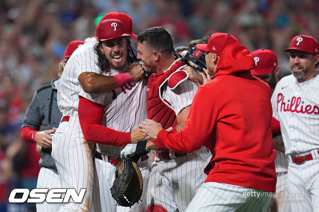 [사진] 필라델피아 필리스 마이클 로렌젠. ⓒGettyimages(무단전재 및 재배포 금지)