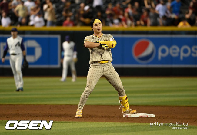 [사진] 샌디에이고 김하성. ⓒGettyimages(무단전재 및 재배포 금지)