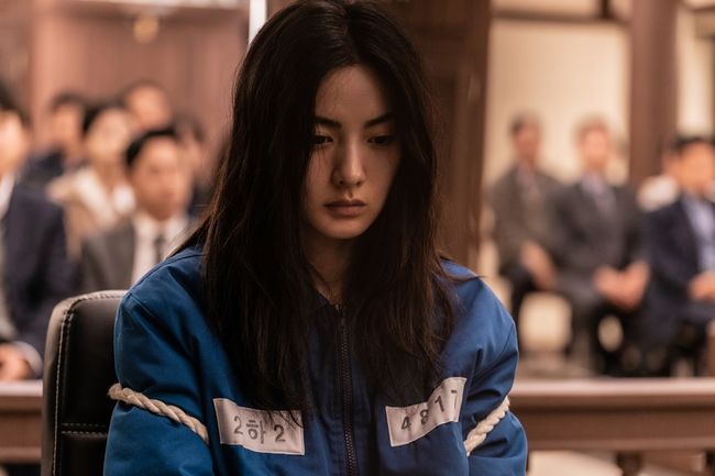 Mask Girl NANA as Kim Mo-Mi in Mask Girl Cr. Jun Hea-sun/Netflix © 2023