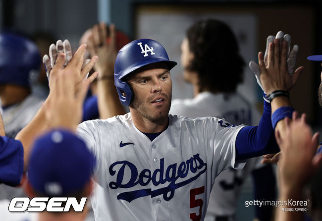 [사진] LA 다저스 프레디 프리먼. ⓒGettyimages(무단전재 및 재배포 금지)