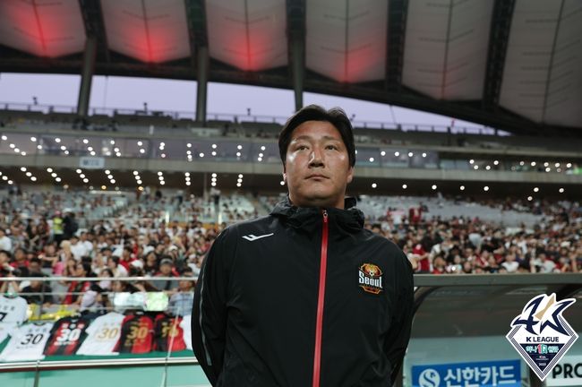 [사진] 김진규 FC서울 감독대행 / 한국프로축구연맹 제공.