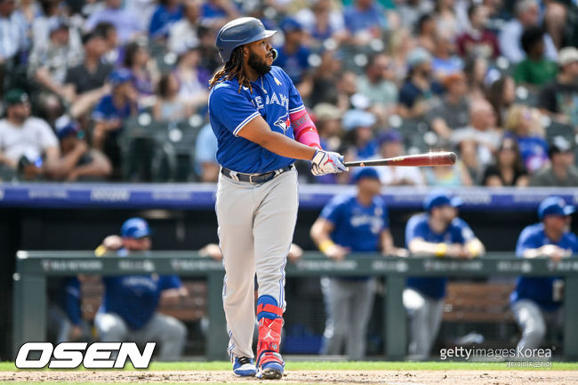 [사진] 토론토 블라디미르 게레로 주니어. ⓒGettyimages(무단전재 및 재배포 금지)