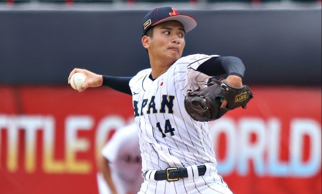 일본 투수 히가시온나 / WBSC 홈페이지