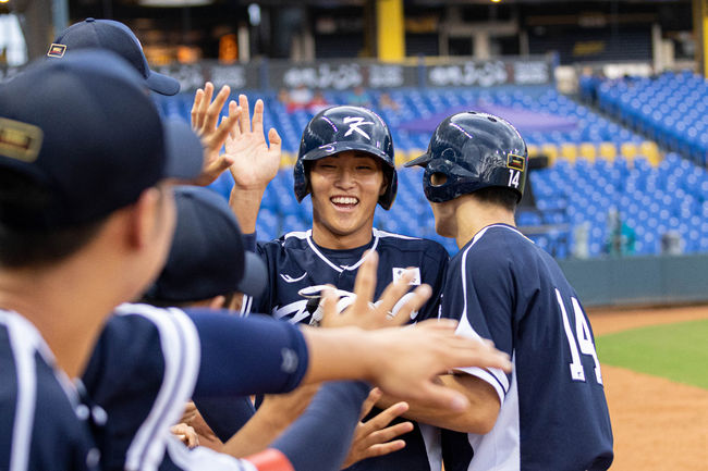 U-18 야구대표팀 박지환. /WBSC 홈페이지