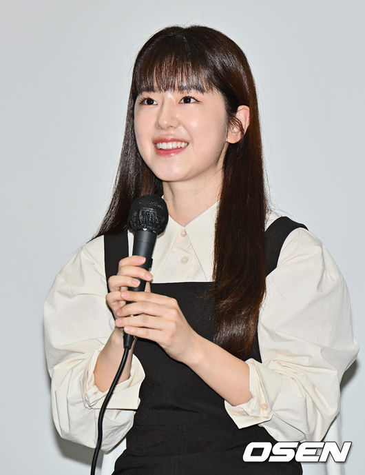 박혜수가 인사를 하고 있다. 2022.10.09 / foto0307@osen.co.kr