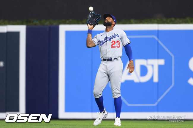 [사진] LA 다저스 제이슨 헤이워드. ⓒGettyimages(무단전재 및 재배포 금지)