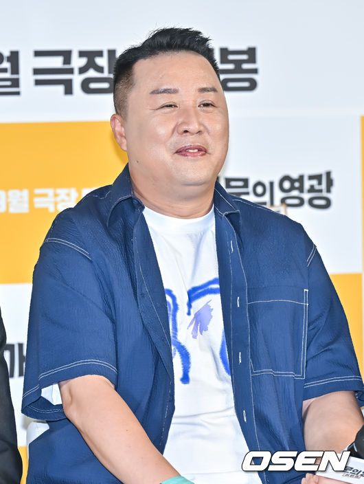 정준하가 미소 짓고 있다.  2023.09.05  / soul1014@osen.co.kr