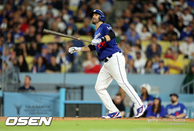 [사진] LA 다저스 J.D. 마르티네스. ⓒGettyimages(무단전재 및 재배포 금지)