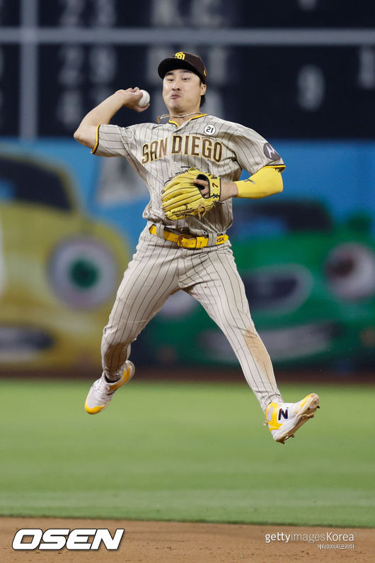 [사진] 샌디에이고 김하성. ⓒGettyimages(무단전재 및 재배포 금지)