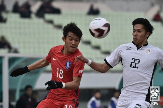 [사진] 2017년 14회 덴소컵 당시 조유민 / 대한축구협회 제공.