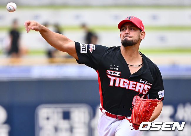 KIA 타이거즈 선발투수 산체스가 역투하고 있다. 2023.09.27 / foto0307@osen.co.kr