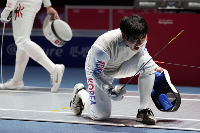 [사진] 허준 / 2022 항저우 아시안게임 제공.