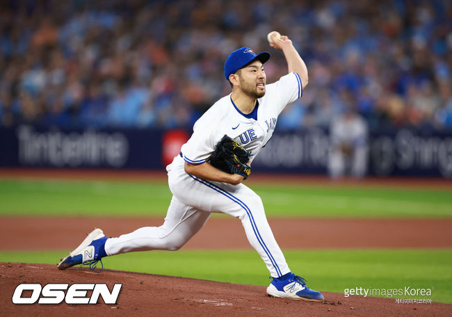 [사진] 토론토 기쿠치 유세이. ⓒGettyimages(무단전재 및 재배포 금지)