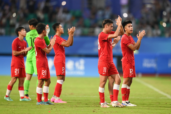 [사진] 홍콩 축구대표팀 / 아시안게임조직위 제공