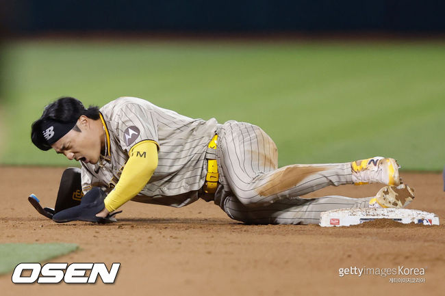 [사진] 샌디에이고 김하성. ⓒGettyimages(무단전재 및 재배포 금지)