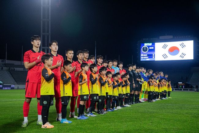 [사진] 대한민국 U18 축구대표팀