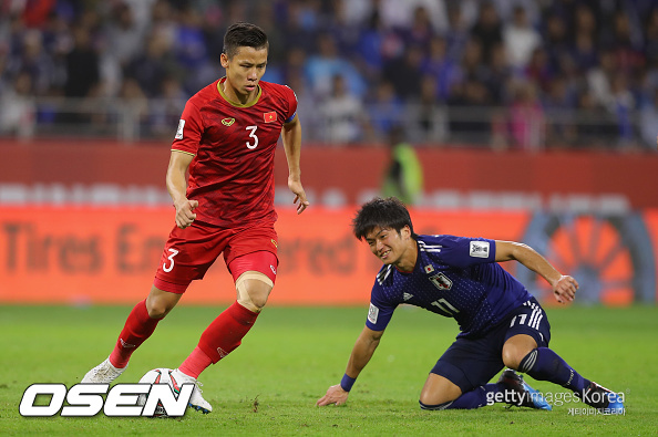 [사진] 한국전 결장하는 수비수 퀘응옥하이 / ⓒGettyimages(무단전재 및 재배포 금지)