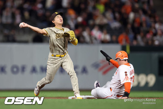 [사진] 샌디에이고 김하성. ⓒGettyimages(무단전재 및 재배포 금지)