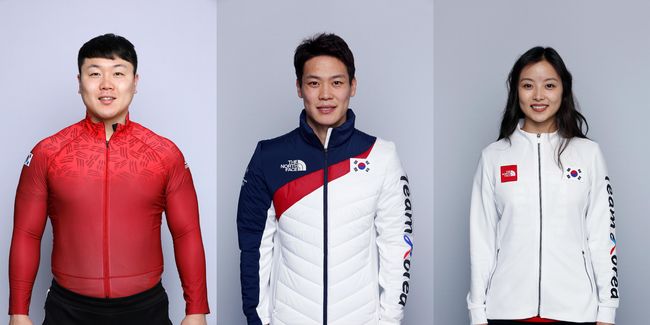 [사진]왼쪽부터 원윤종, 김창민, 민유라 /IOC 제공