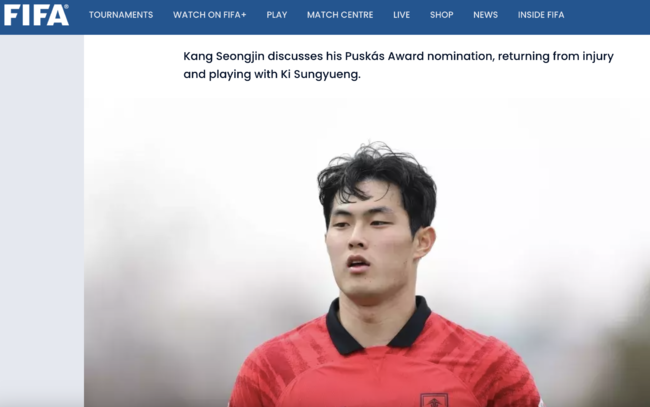 [사진] FIFA 공식 홈페이지