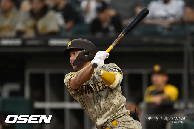 [사진] 샌디에이고 파드리스 김하성. ⓒGettyimages(무단전재 및 재배포 금지)