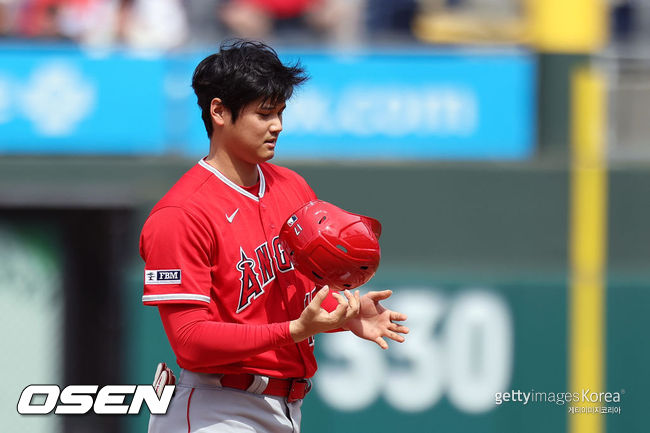 [사진] '투타 겸업' 스타 오타니 쇼헤이. ⓒGettyimages(무단전재 및 재배포 금지)