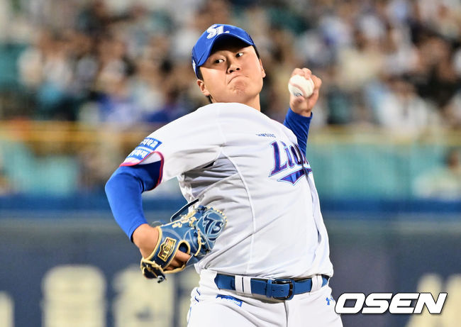 삼성 라이온즈 이승현이 역투하고 있다. 2023.05.12 / foto0307@osen.co.kr