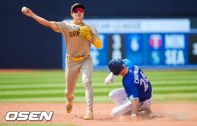 [사진] 김하성 ⓒGettyimages(무단전재 및 재배포 금지)