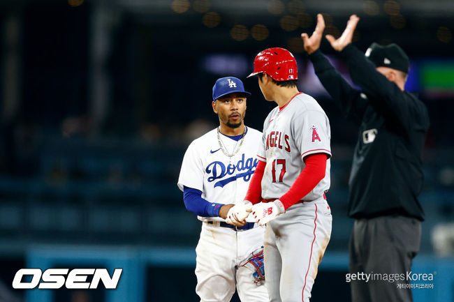 [사진] 오타니 쇼헤이와 다저스 무키 베츠.ⓒGettyimages(무단전재 및 재배포 금지)