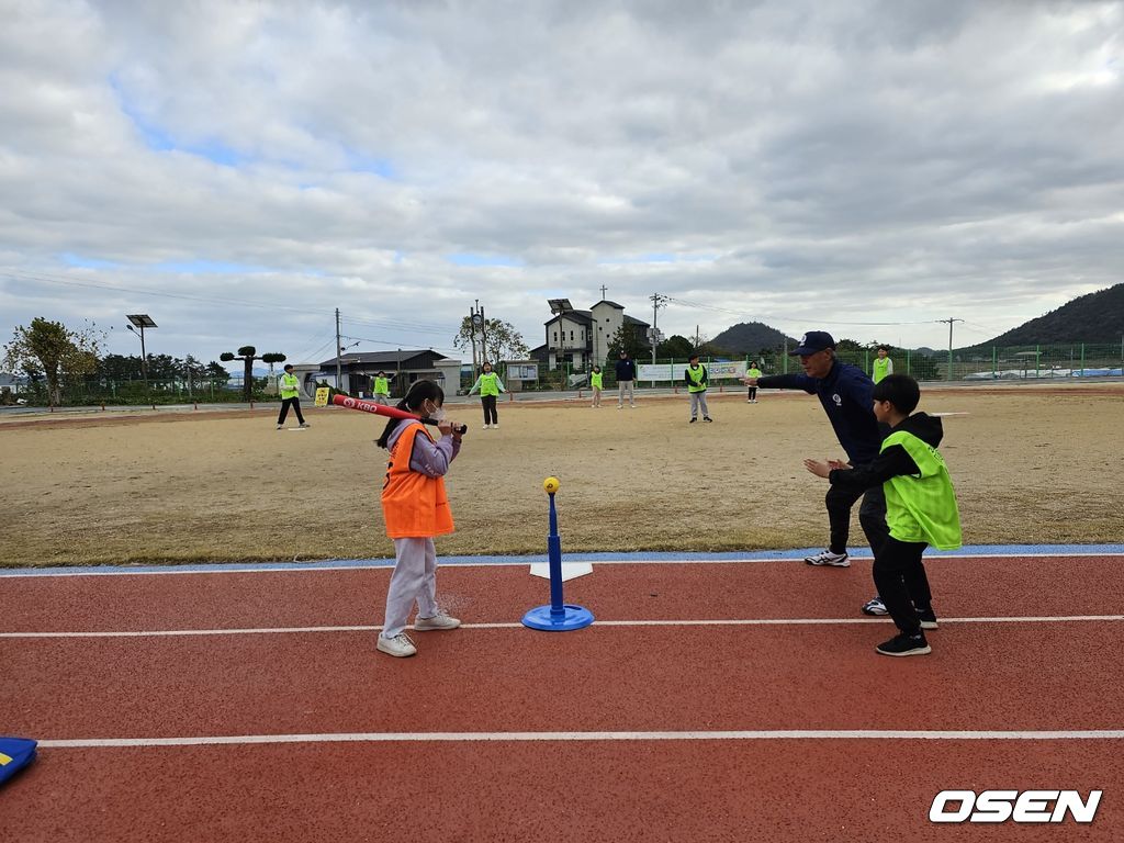 신안군 암태초등학교. /한국티볼연맹 제공