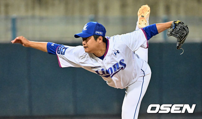 삼성 라이온즈 최지광이 역투하고 있다. 2023.07.06 / foto0307@osen.co.kr