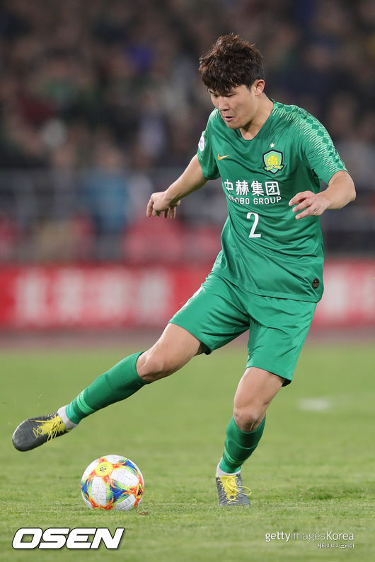 xxx during the AFC Champions League Group G match between Beijing Guoan and Urawa Red Diamonds at Workers' Stadium on March 13, 2019 in Beijing, China.