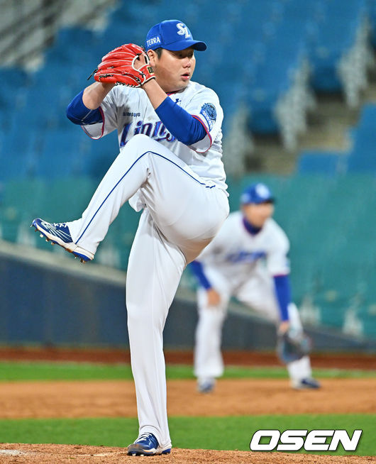 삼성 라이온즈 문용익 0544 2022.04.13 / foto0307@osen.co.kr