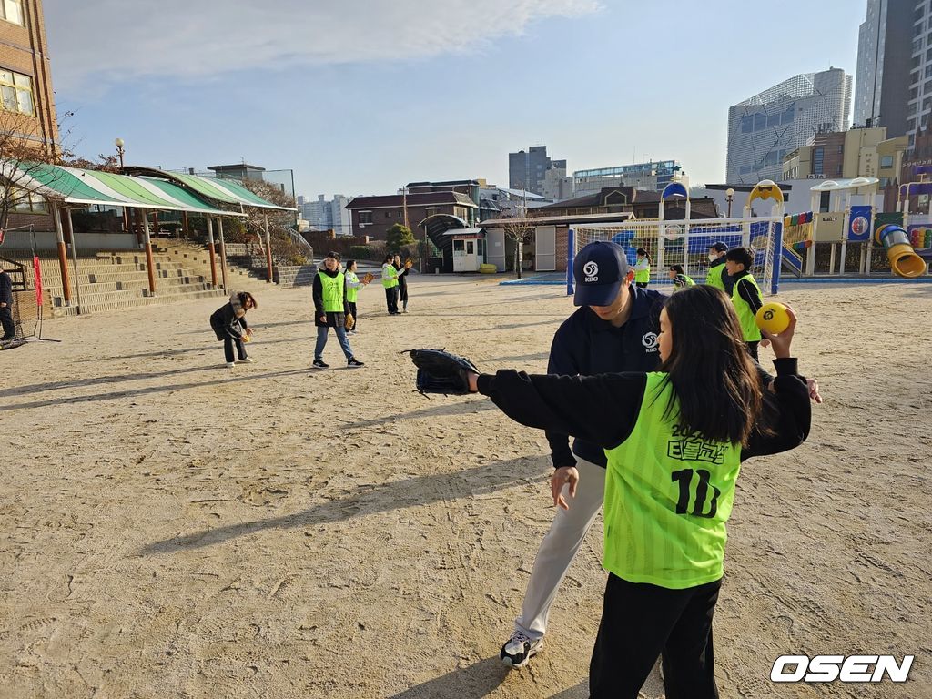 KBO 찾아가는 티볼교실. /OSEN DB