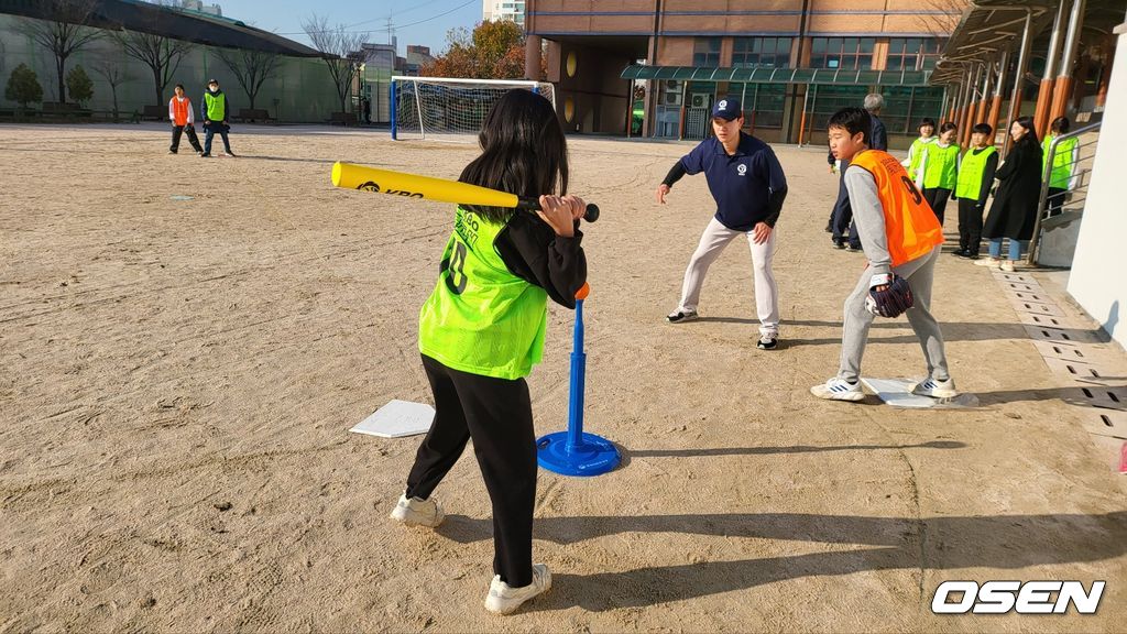 KBO 찾아가는 티볼교실. /OSEN DB