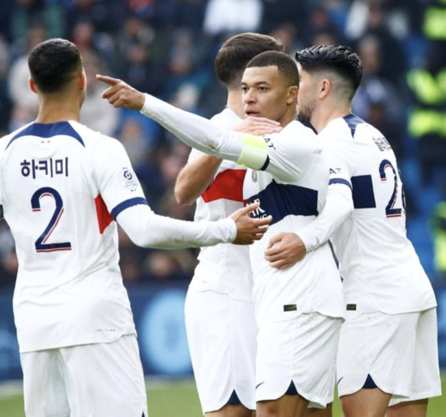 [사진] PSG 공식 소셜 미디어