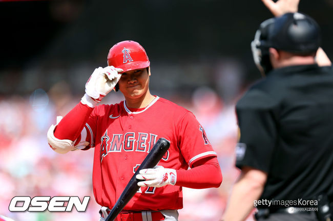 [사진] LA 에인절스 시절 오타니 쇼헤이. ⓒGettyimages(무단전재 및 재배포 금지)